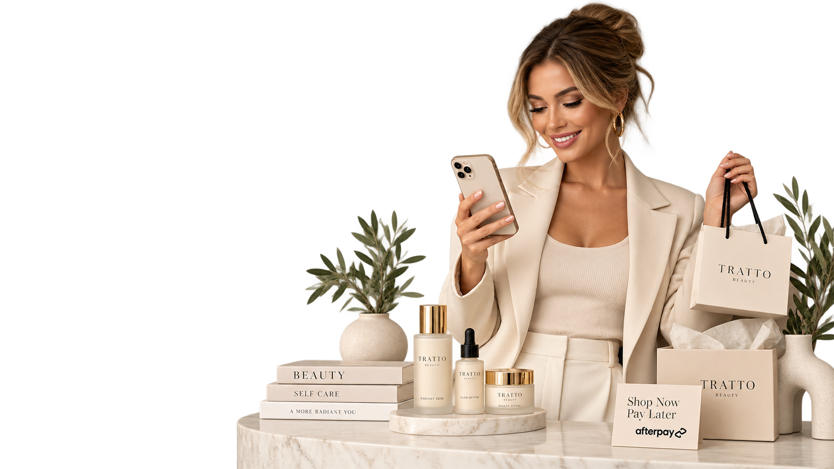 Shop Now. 
Pay Later.